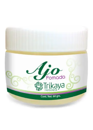 Pomada de Ajo. Auxiliar en dolores neumáticos o por artritis,